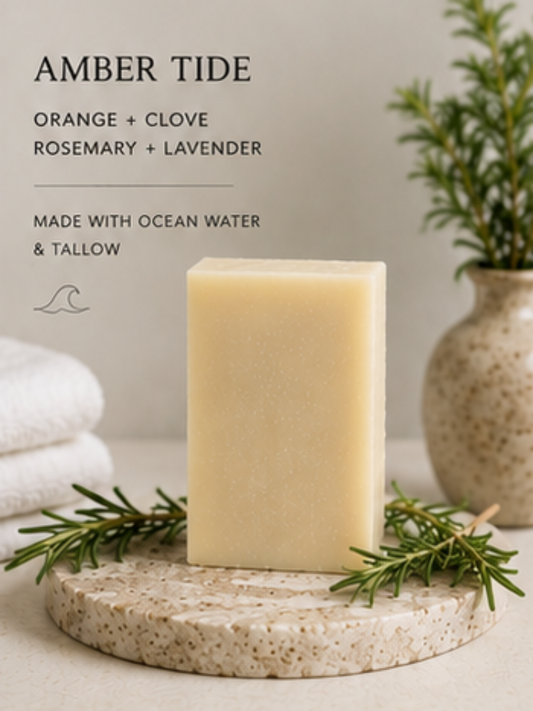 Amber Tide | Ocean Water Soap Bar