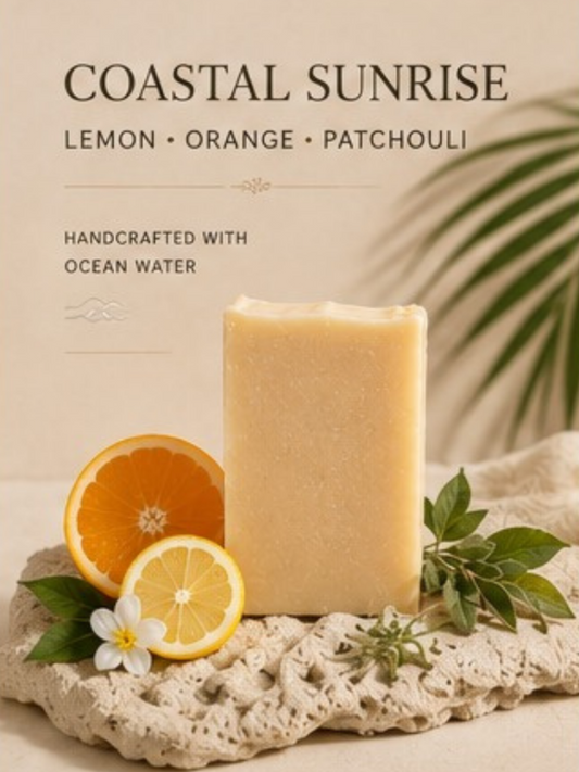 Coastal Sunrise | Ocean Water Soap Bar