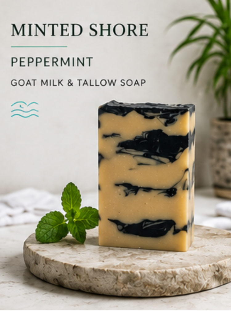 Minted Shore | Ocean Water Goat Milk Soap