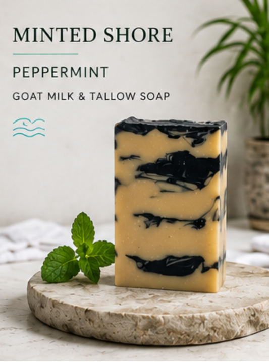 Minted Shore | Ocean Water Goat Milk Soap
