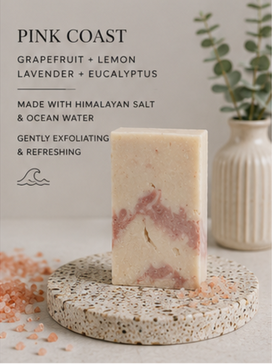 Pink Coast | Ocean Water Sea Salt Soap