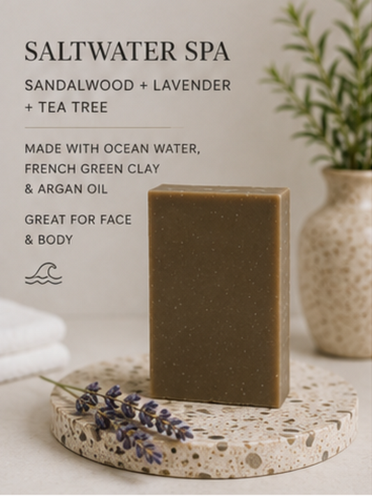 Saltwater Spa | Ocean Water Facial Soap