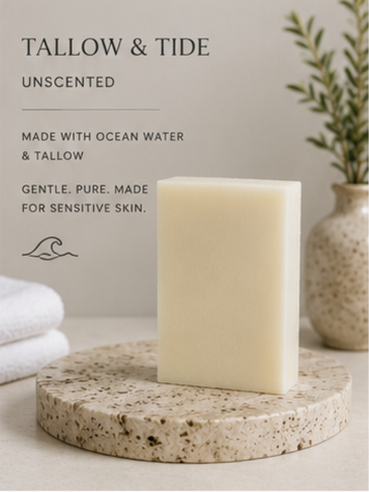 Tallow & Tide | Ocean Water Tallow Soap